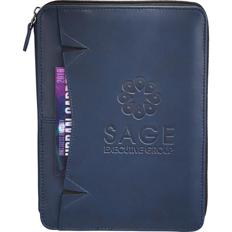 Pedova RFID Jr. Zippered Padfolio