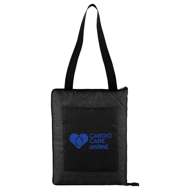 Fold Up Picnic Blanket with Carrying Strap