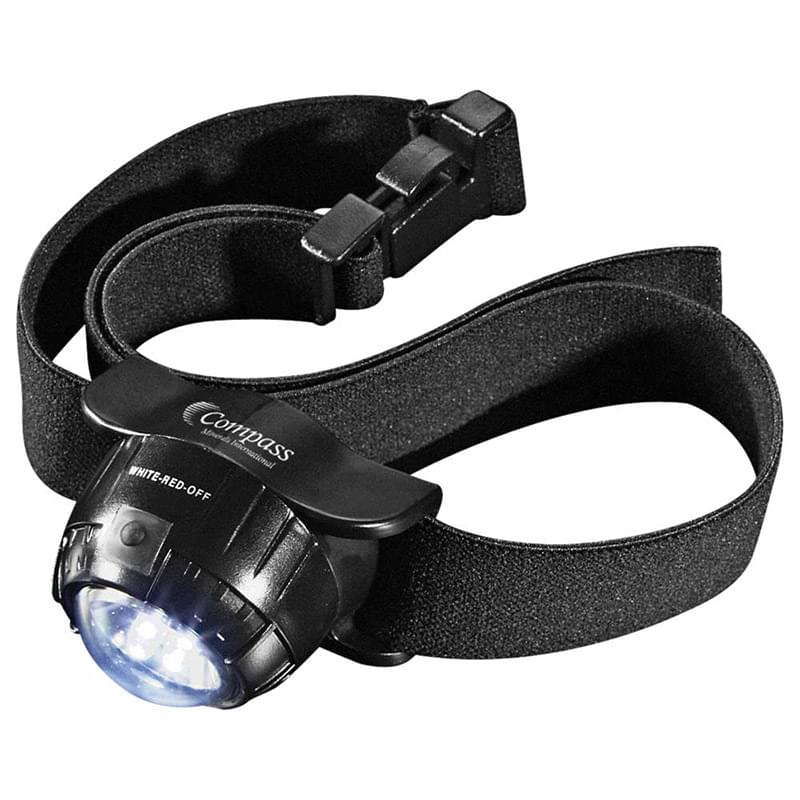 3 LED Headlamp 2 Lithium Battery (Black