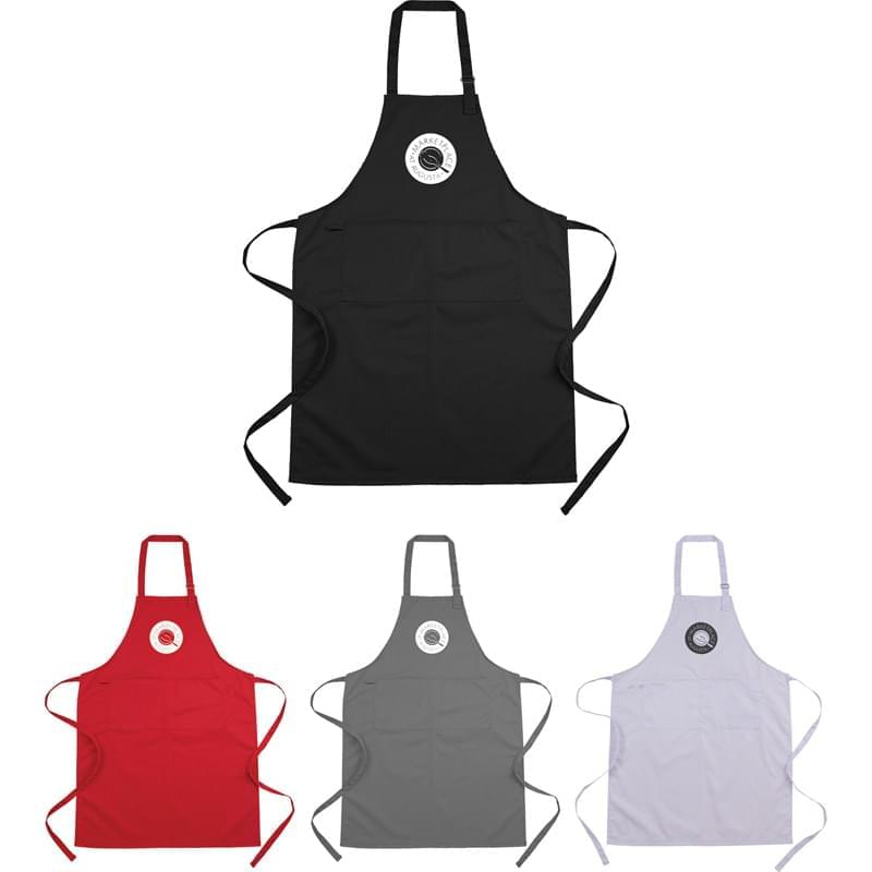 Adjustable Full Length Apron with Pockets