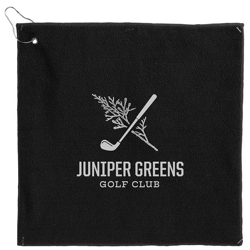 15&quot; x 15&quot; Recycled 300g Terry Polyester Towel