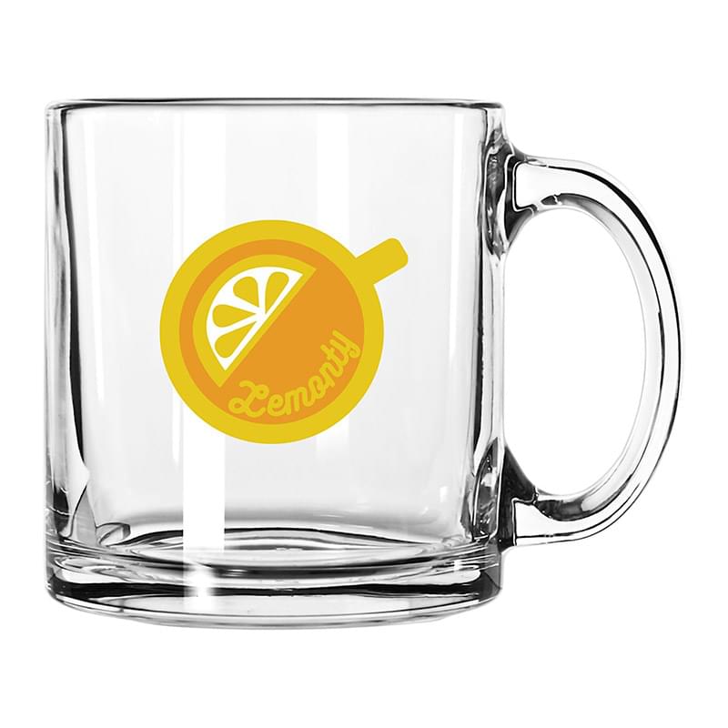 Glass Coffee Mug 13 oz.