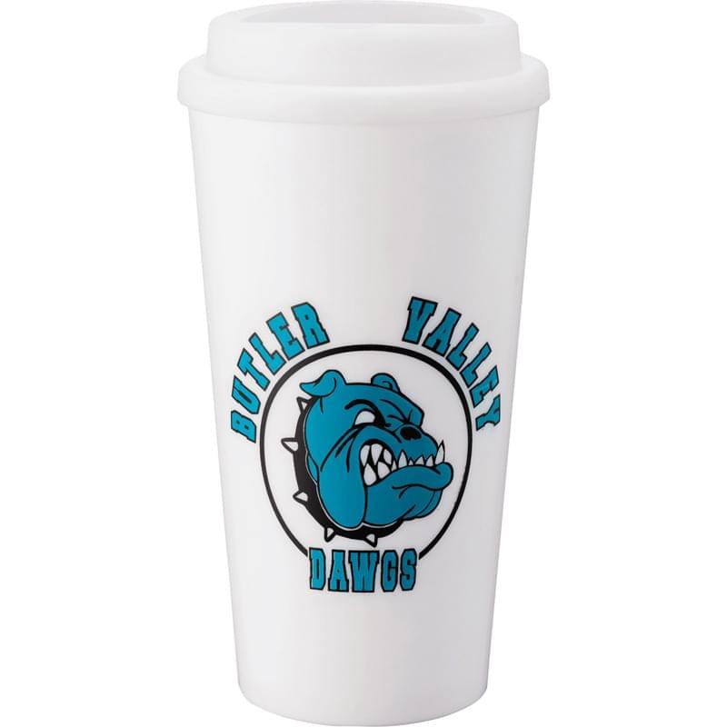 Mega Double-Wall Plastic Tumbler 16oz