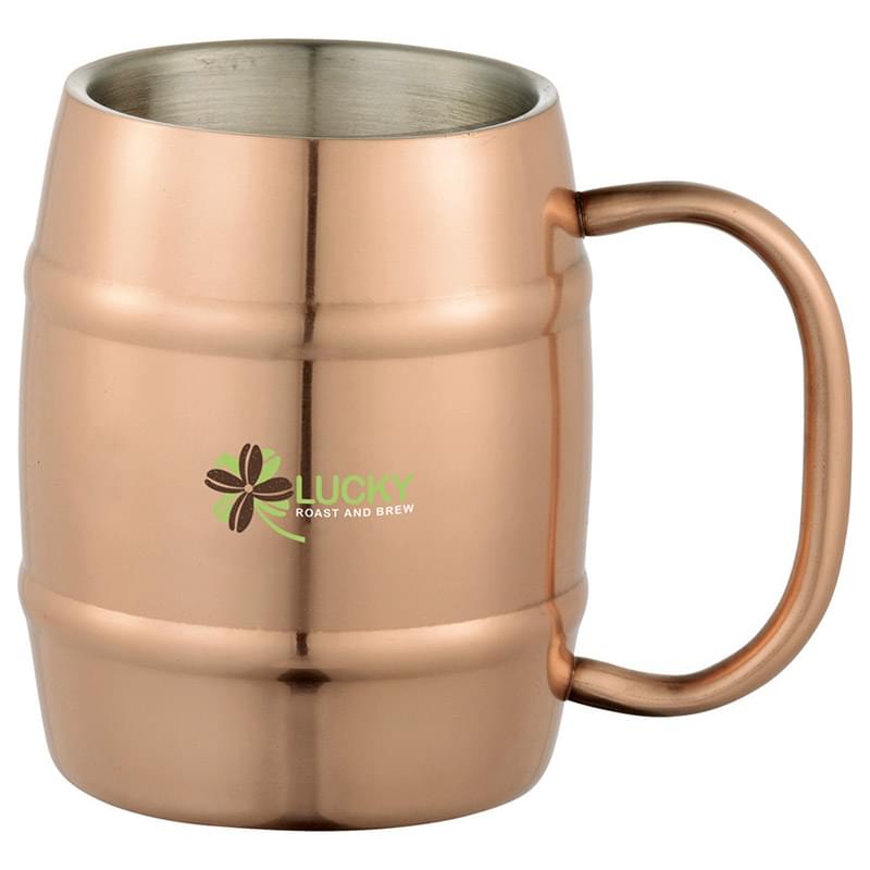 Moscow Mule Barrel Mug 14oz