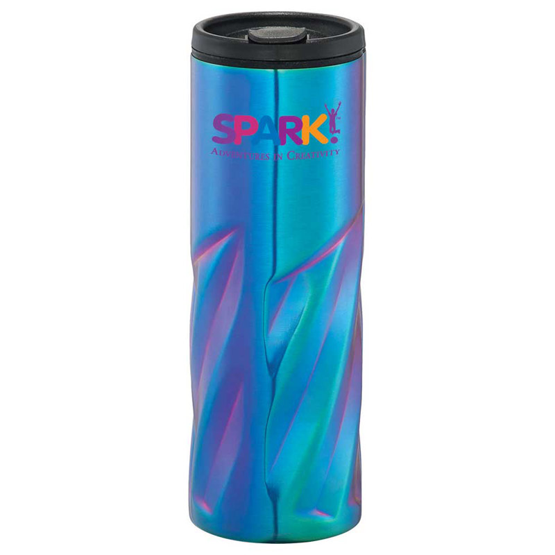 Slash Iridescent Vacuum Tumbler 16oz