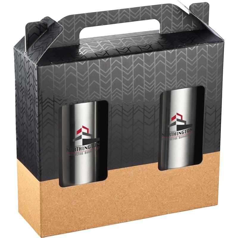 Valhala Copper vacuum Insulated Gift Set with Cork