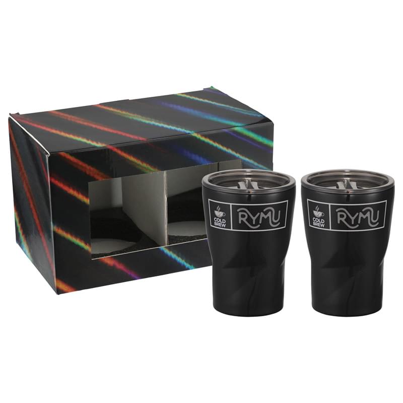 Glacier Tumbler 12oz 2 in 1 Gift Set