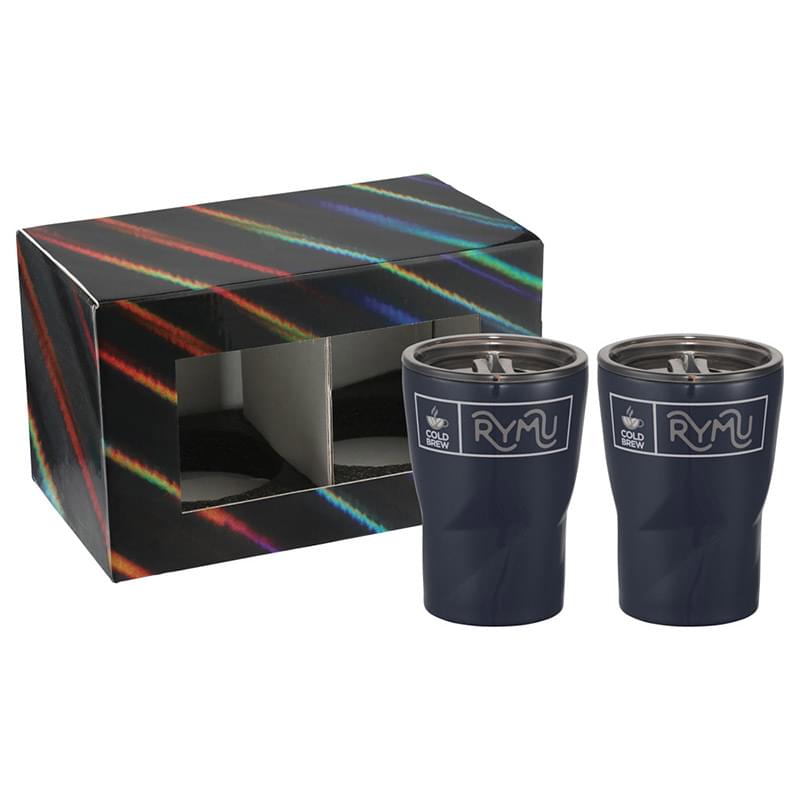 Glacier Tumbler 12oz 2 in 1 Gift Set