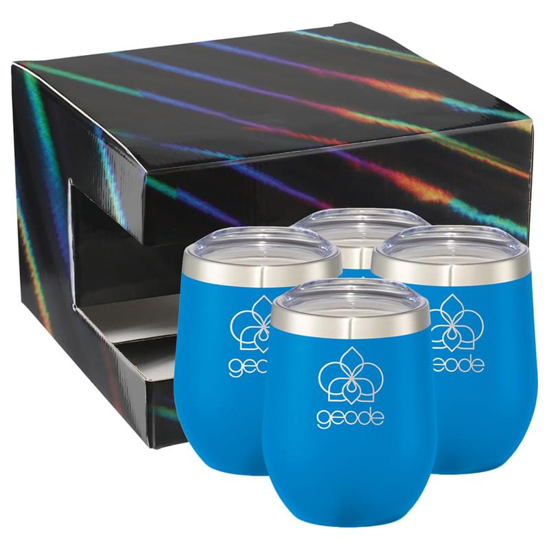 Corzo Cup 12oz 4 in 1 Gift Set