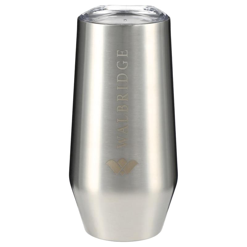 Cru Copper Vacuum Stemless Champagne Flute 9oz