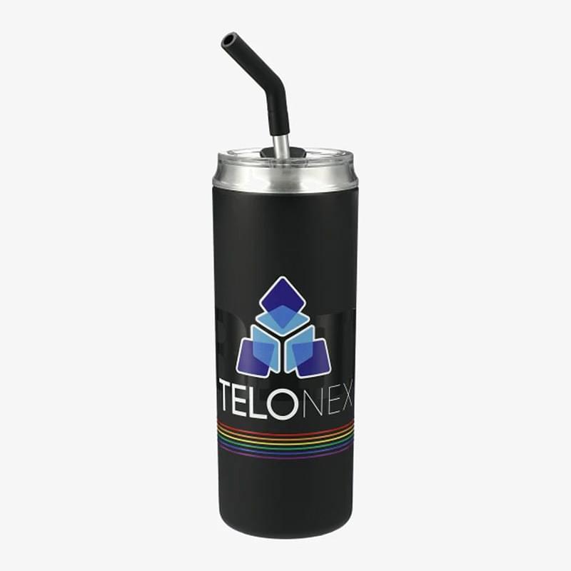 Marka Copper Vac Tblr w/SS straw 20oz Pride Patter