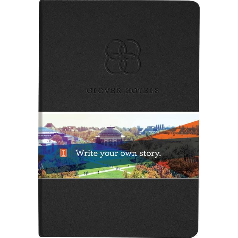 Ambassador Graphic Wrap Bound JournalBook&trade;