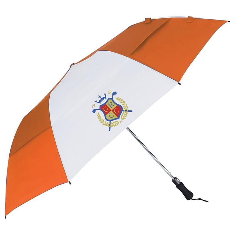 58" Vented Auto Open Folding Golf Umbrella