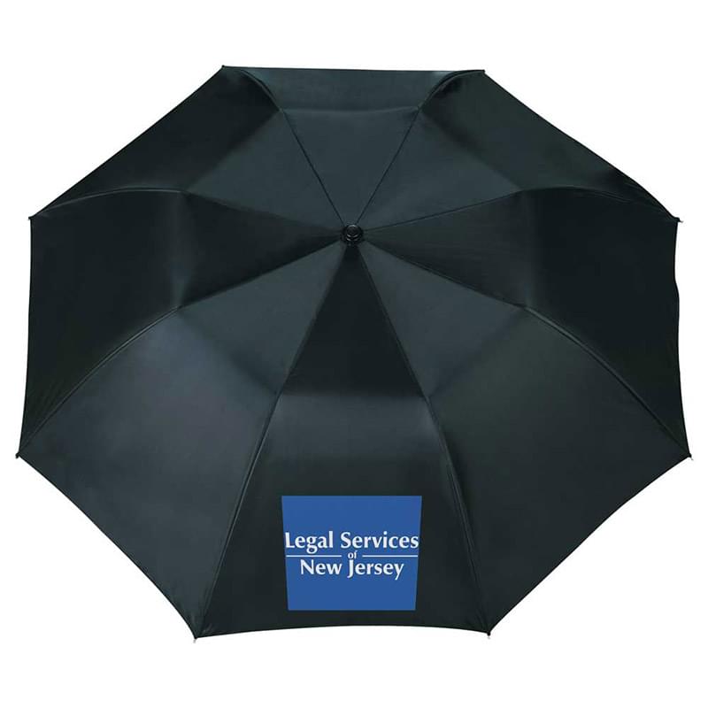 46" Blue Skies Auto Open Folding Umbrella