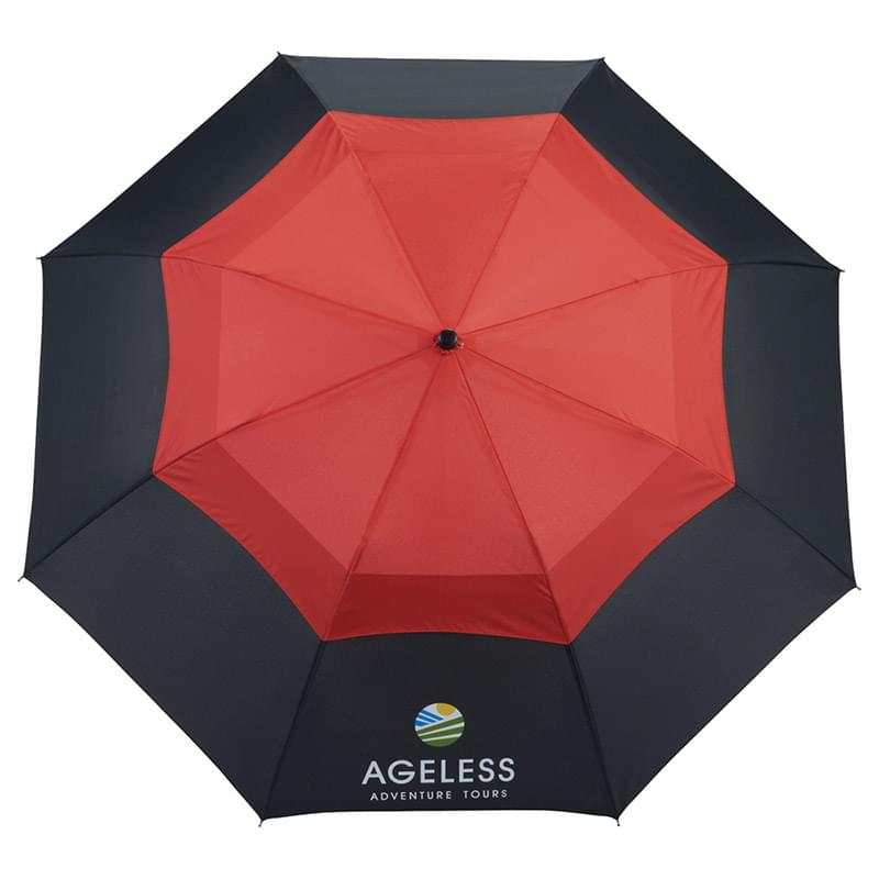 42" Color Pop Vented Windproof Umbrella