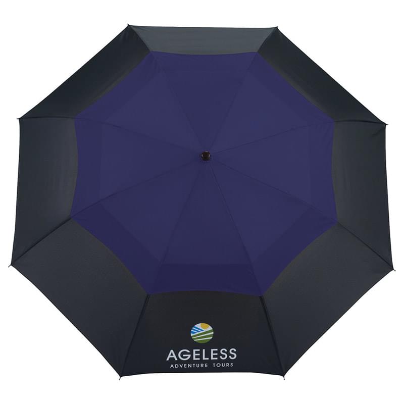 42" Color Pop Vented Windproof Umbrella