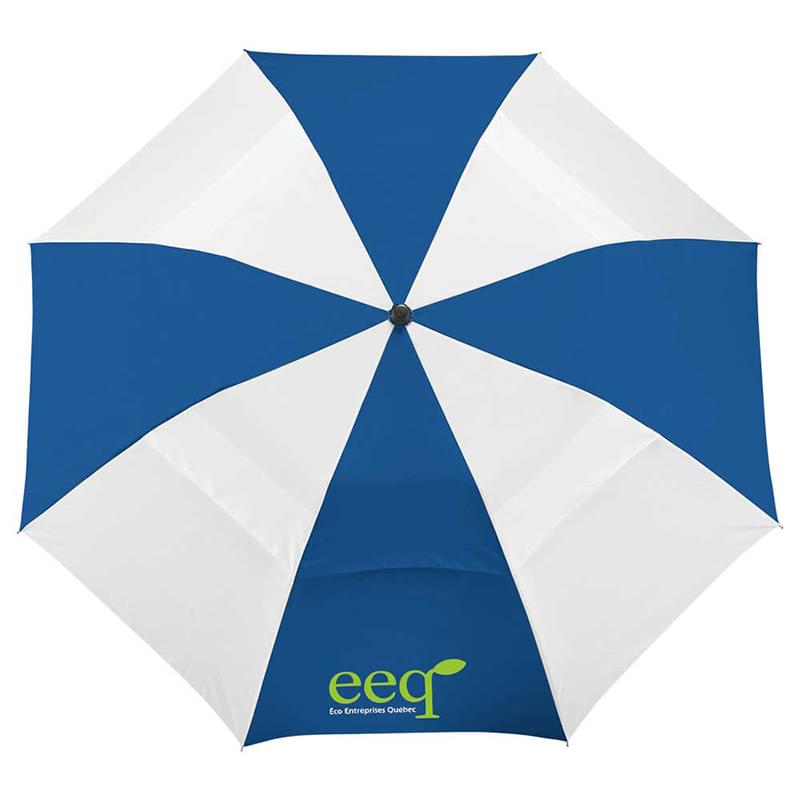 42" Vented Auto Open Windproof Slim Stick Umbrella