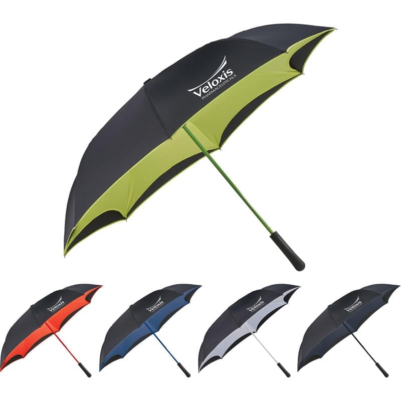 46" Colorized Manual Inversion Umbrella