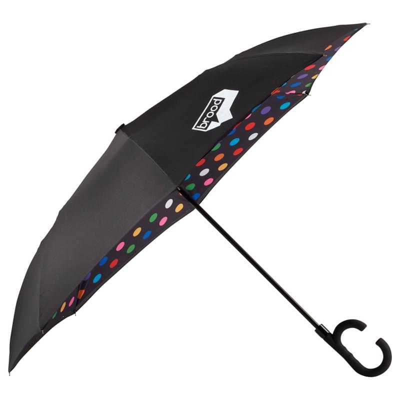 48" Auto Open Designer Inversion Umbrella