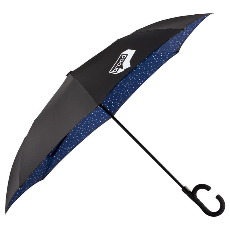 48" Auto Open Designer Inversion Umbrella