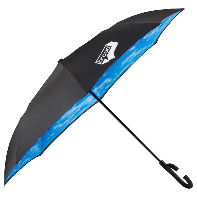 48" Auto Open Designer Inversion Umbrella