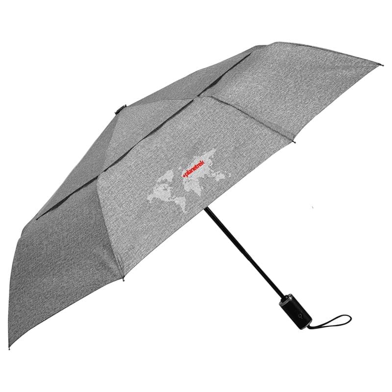 46" Cutter & Buck Vented Auto Open/Close Umbrella