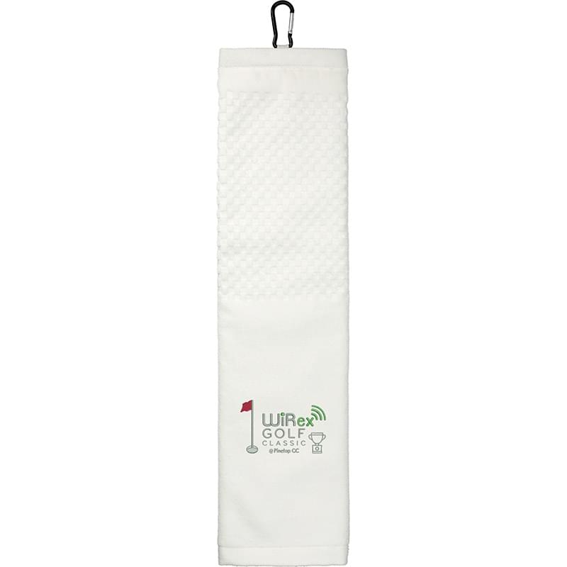 3.5lb./doz. 5.25x22in Scrubber Golf Towel