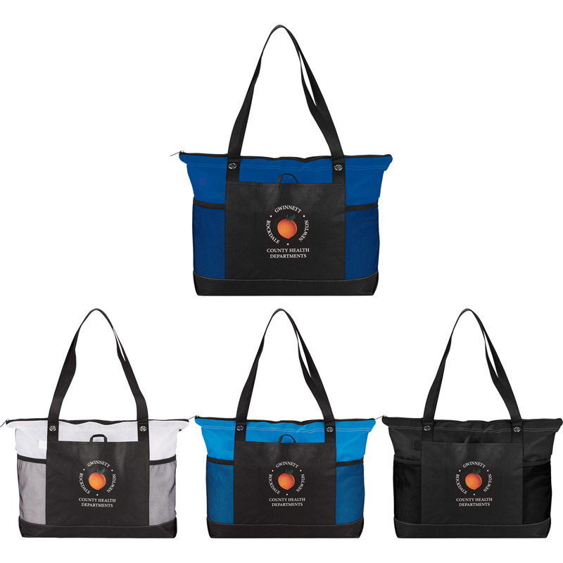 Non-Woven Zippered Convention Tote