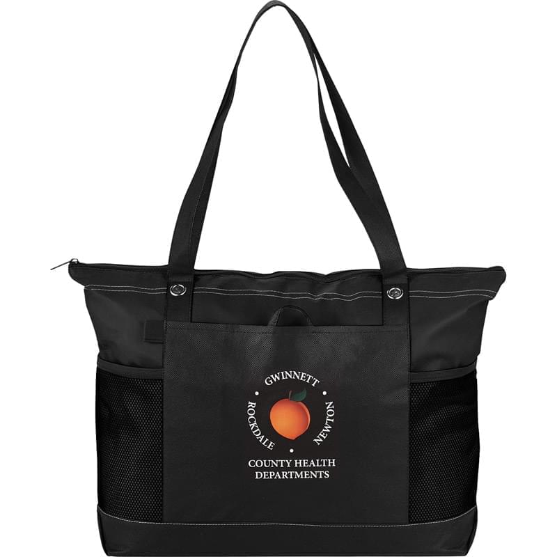 Non-Woven Zippered Convention Tote
