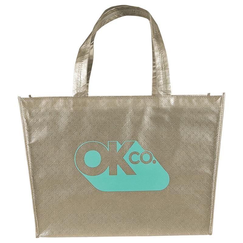 Alloy Laminated Shopper Tote