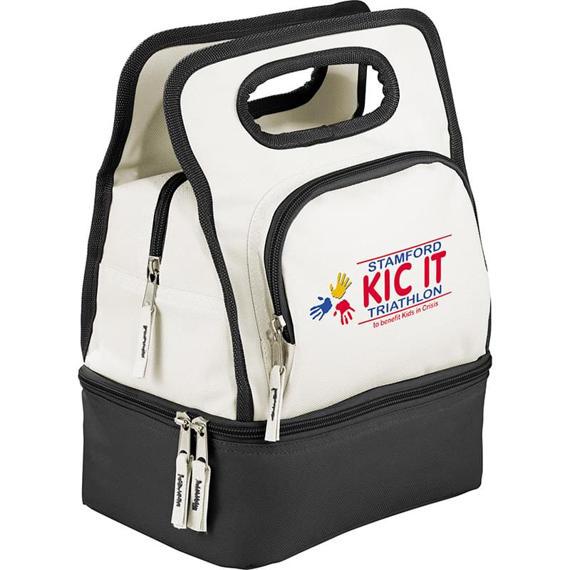 Color Dip Dual Compartment Lunch Cooler