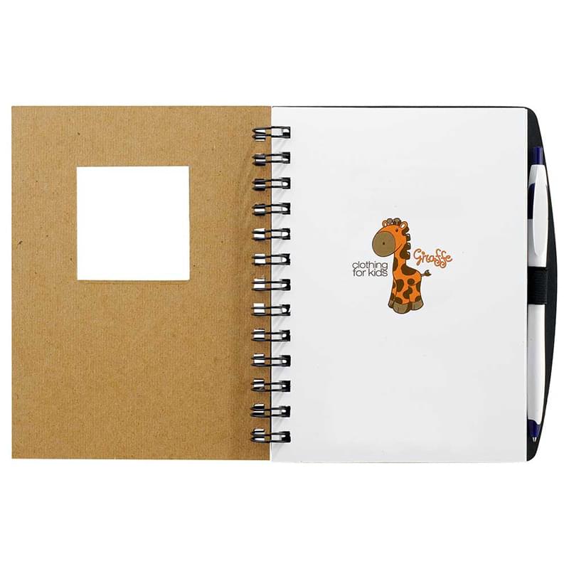 Frame Square Hardcover Spiral JournalBook™