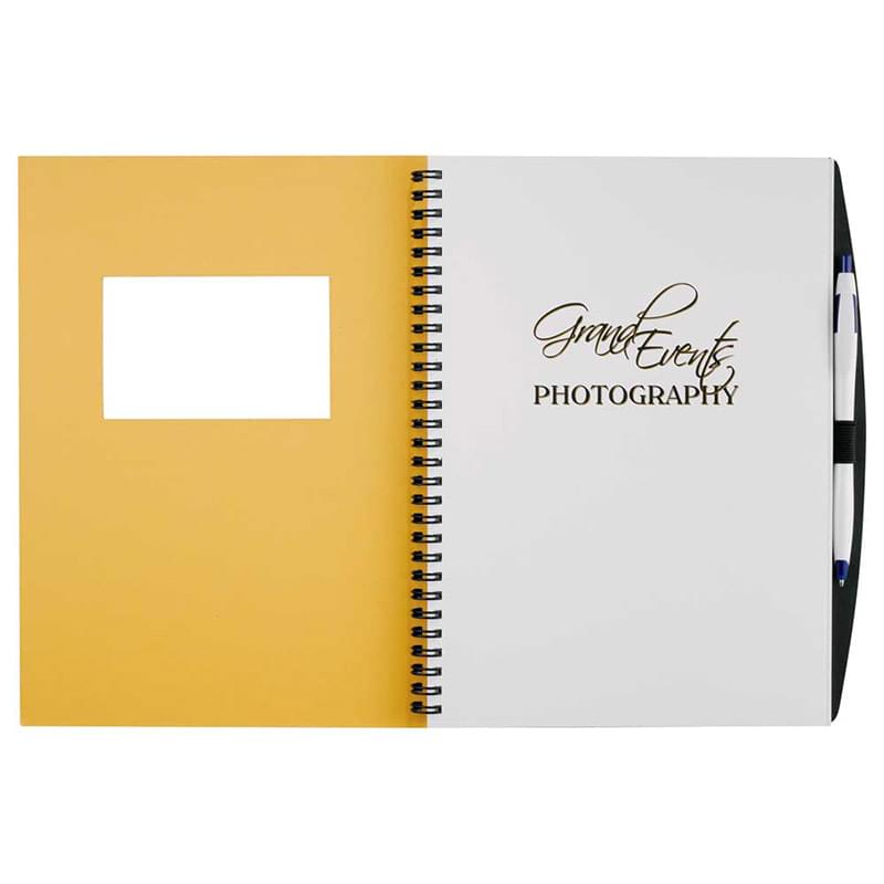 Frame Rectangle Large Hardcover Spiral JournalBook