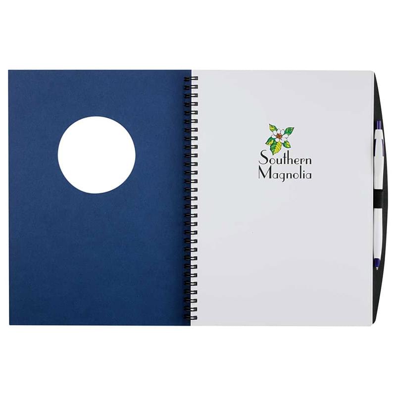 Frame Circle Large Hardcover Spiral JournalBook™