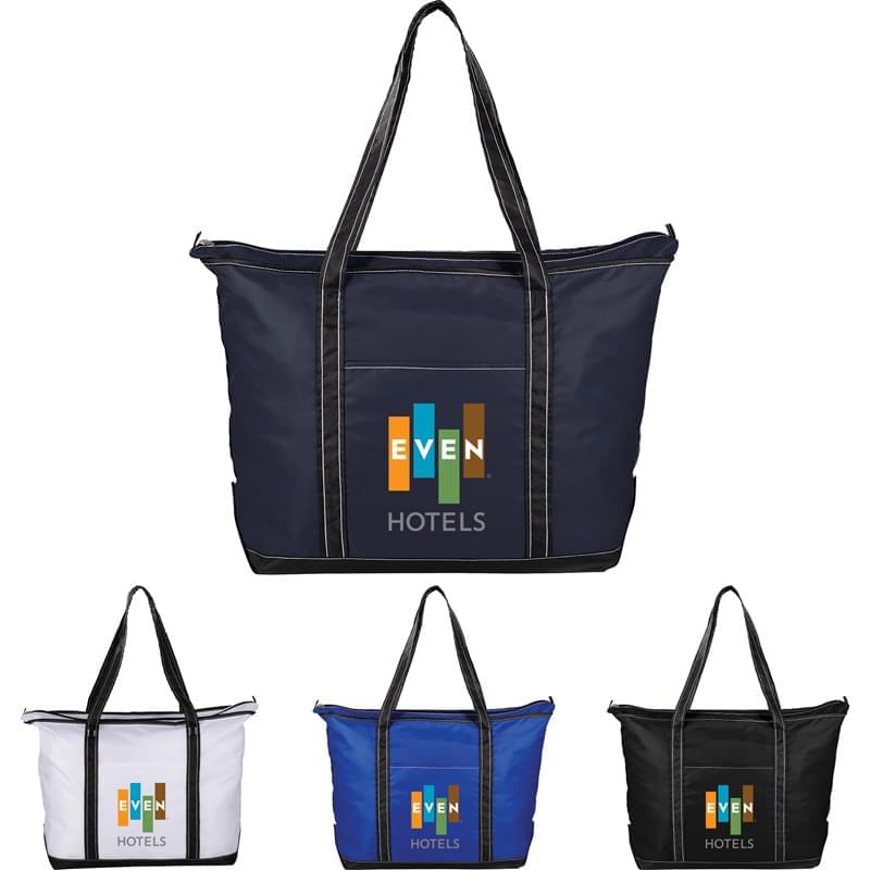 Everyday Nylon Zippered Tote