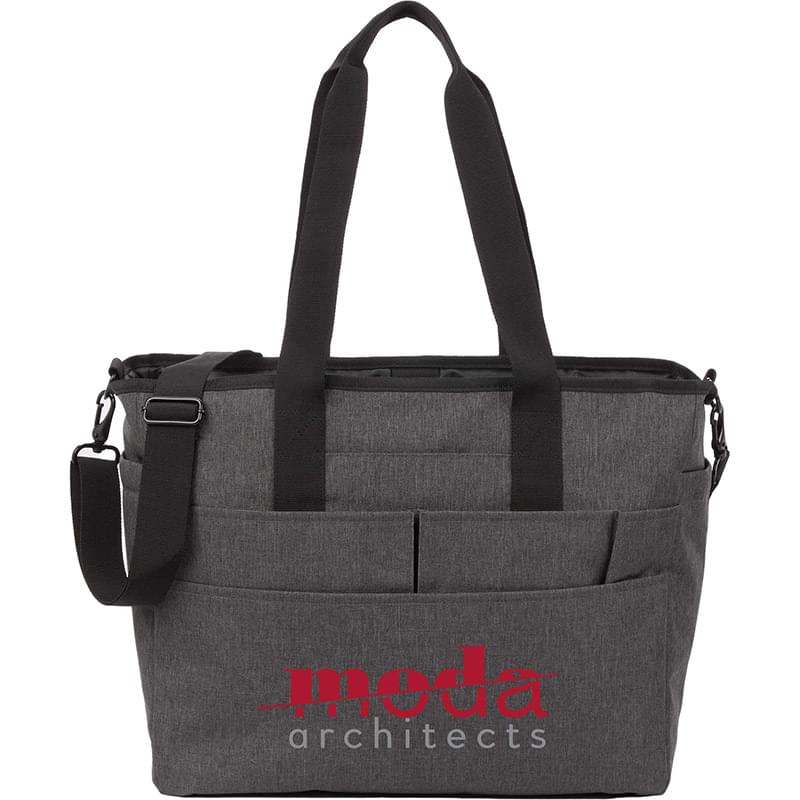 Multi-Pocket Laptop Tote