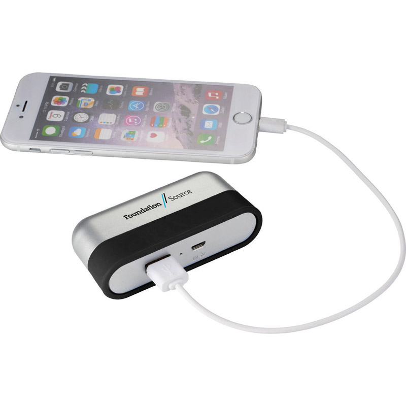 UL Listed Bind Power Bank with Cord Wrap