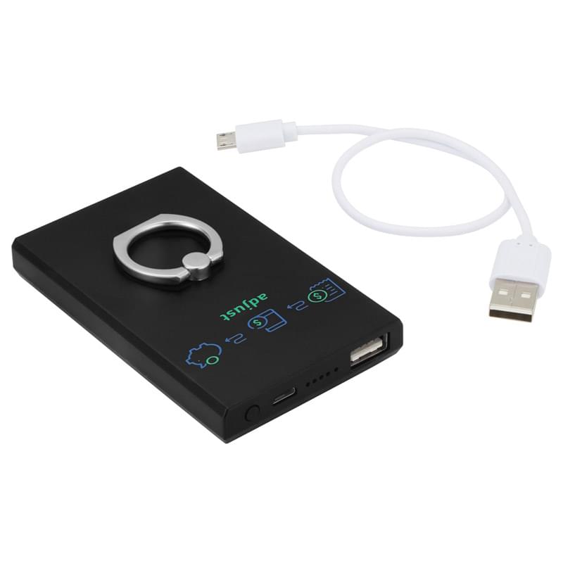 Omega 2500 mAh Ring Holder Wireless Power Bank