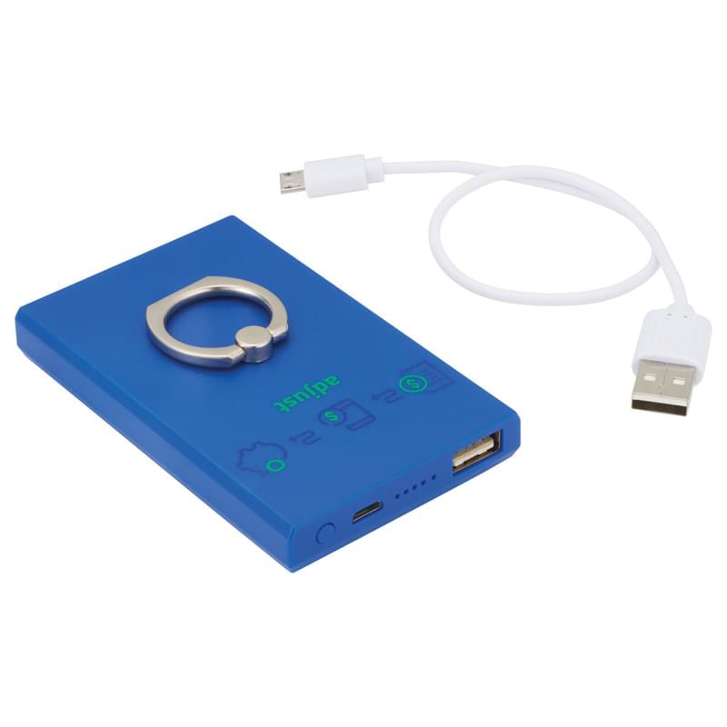 Omega 2500 mAh Ring Holder Wireless Power Bank