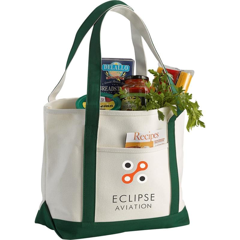 Premium 18oz Cotton Canvas Boat Tote