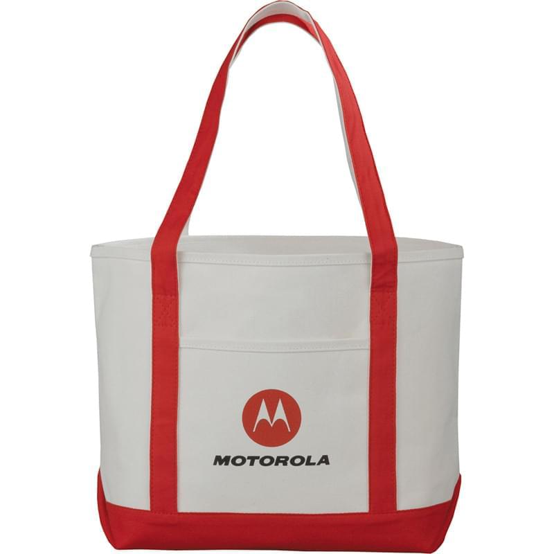 Premium 18oz Cotton Canvas Boat Tote