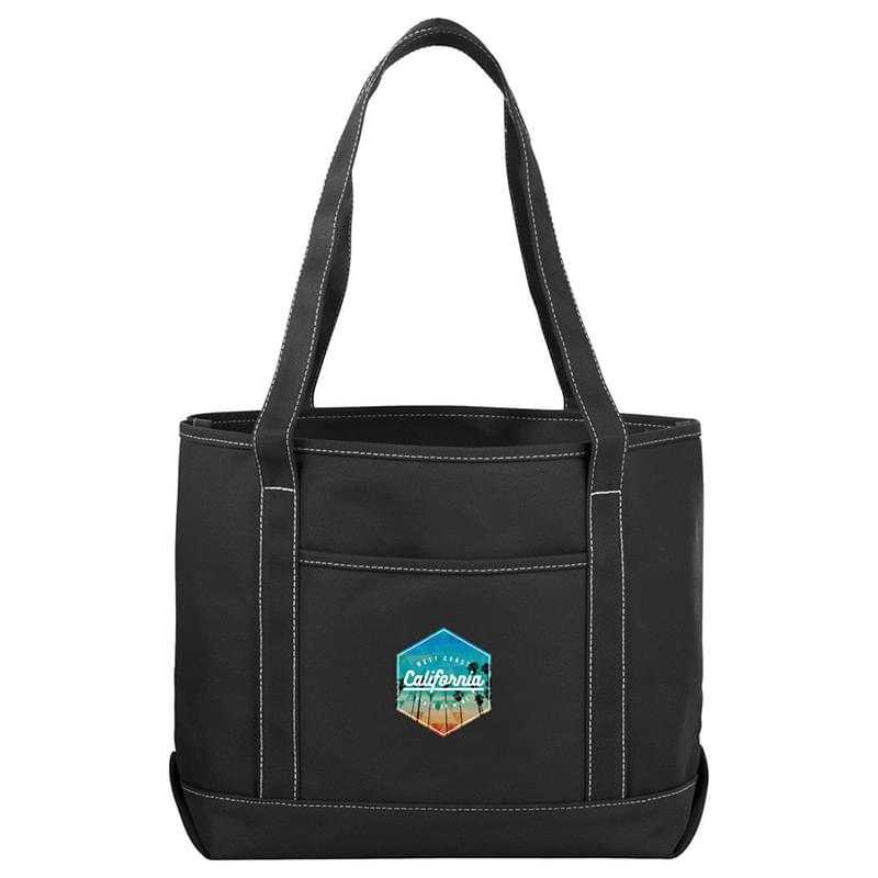 Heavy Weight Color Cotton Boat Tote