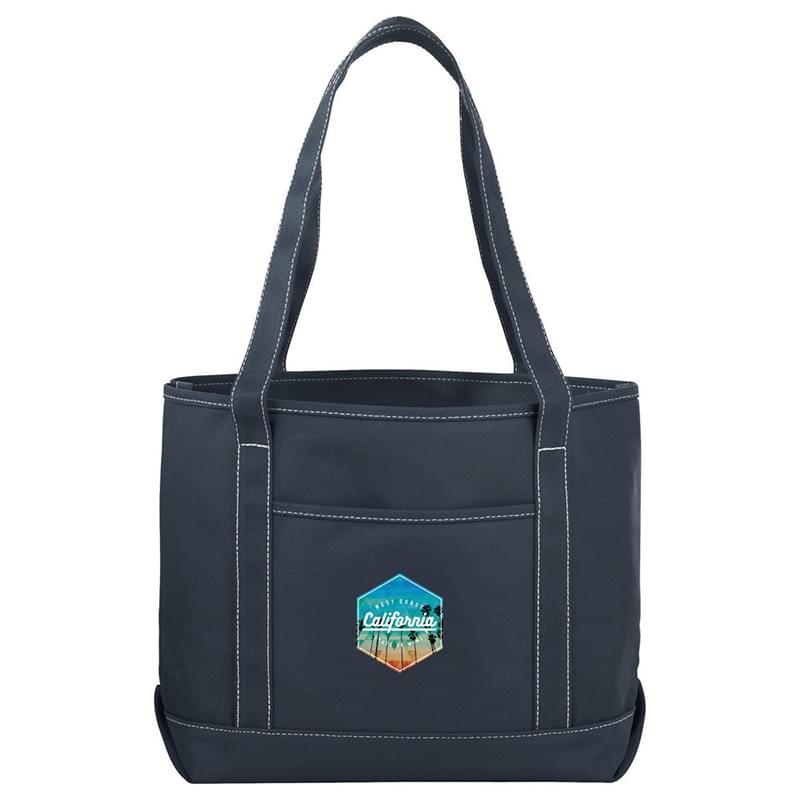 18 oz. Color Cotton Canvas Boat Tote