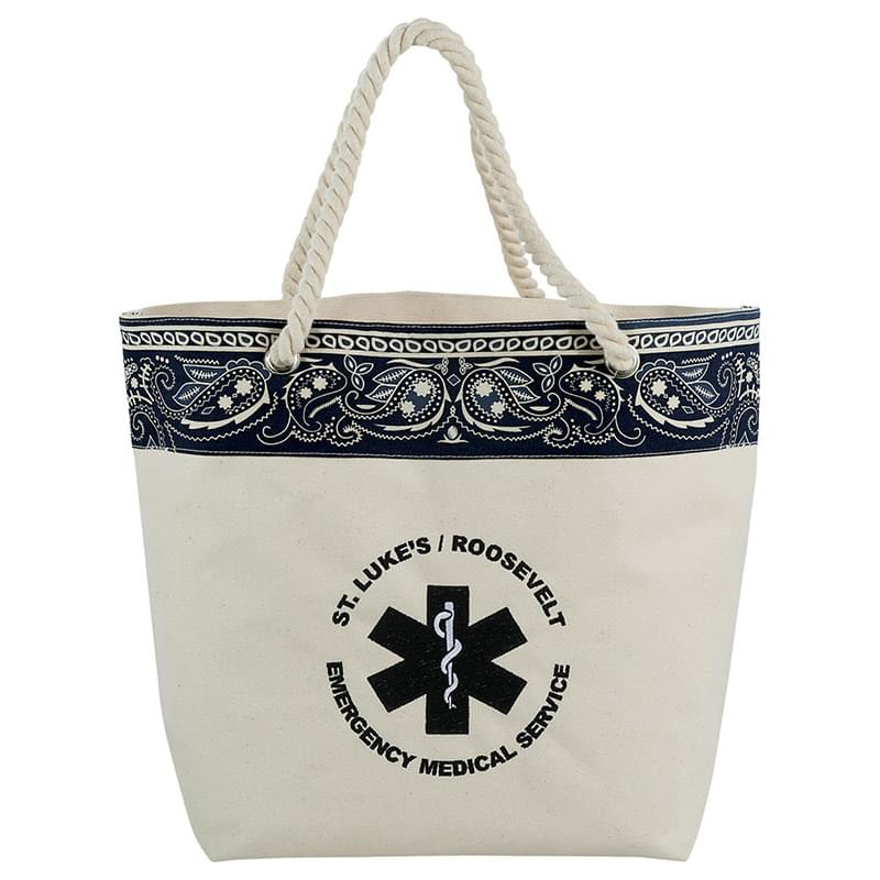 Americana Bandana Cotton Tote