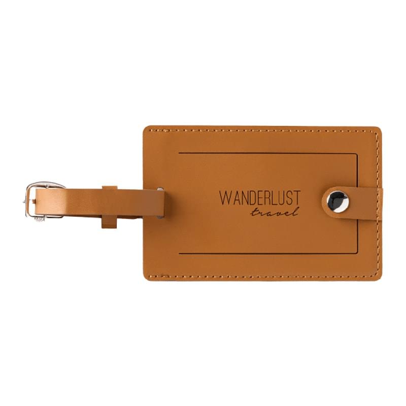 Bio Leather Luggage Tag