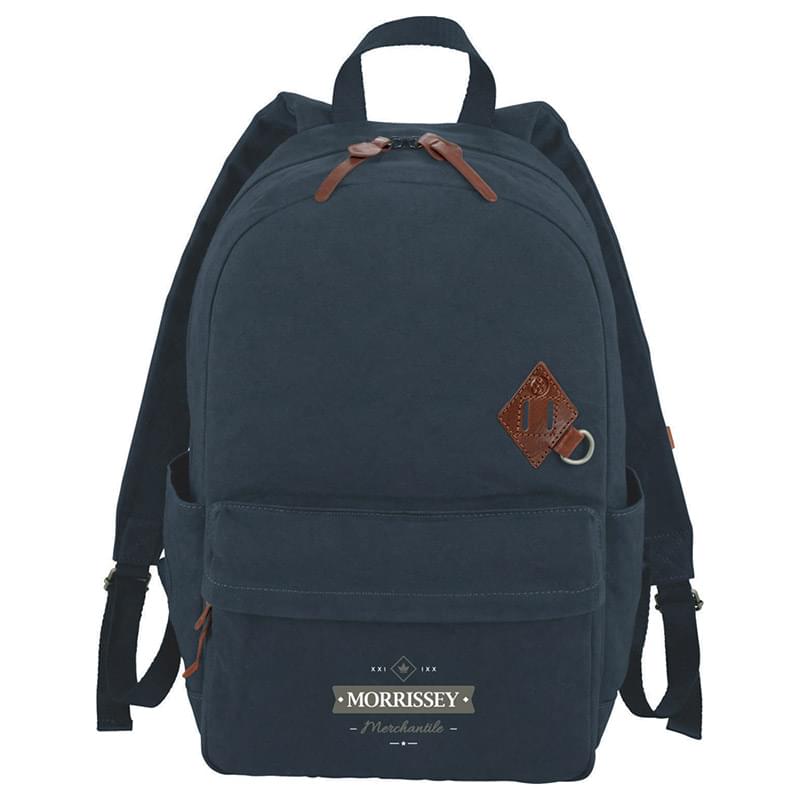 Alternative&reg; Basic 15" Cotton Computer Backpack