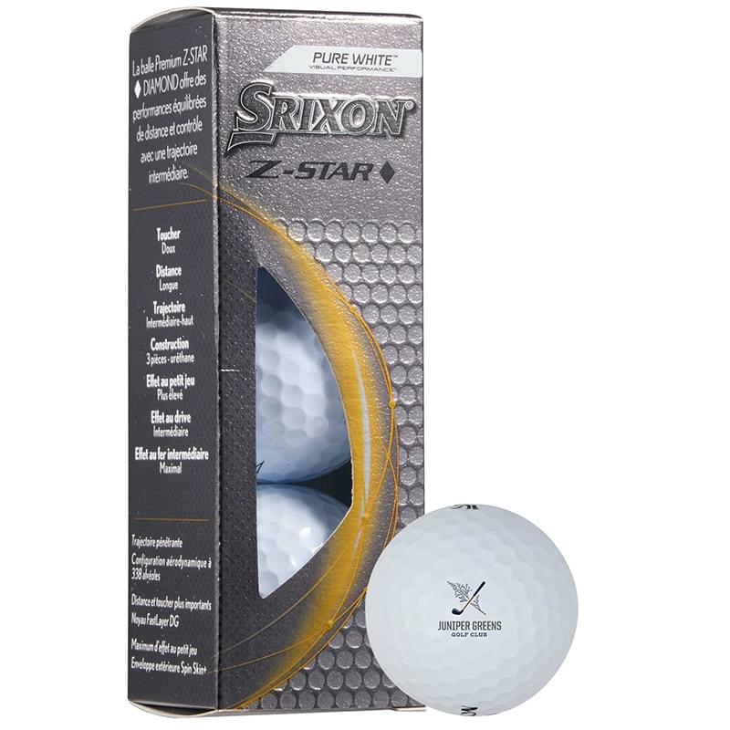 Srixon Z-STAR DIAMOND Golf Balls - 3 Pack