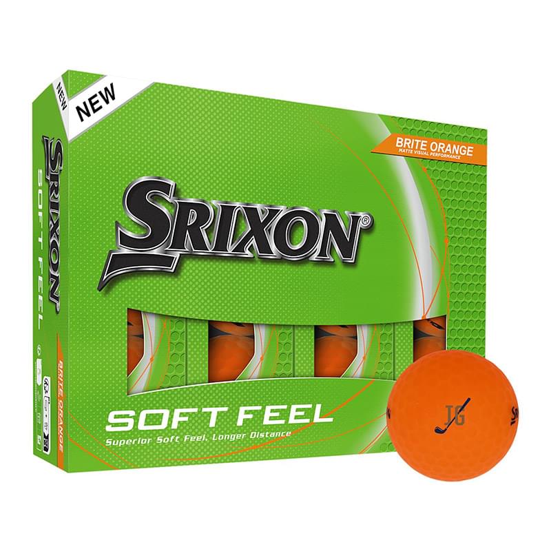 Srixon Soft Feel BRITE Golf Balls - 12 Pack