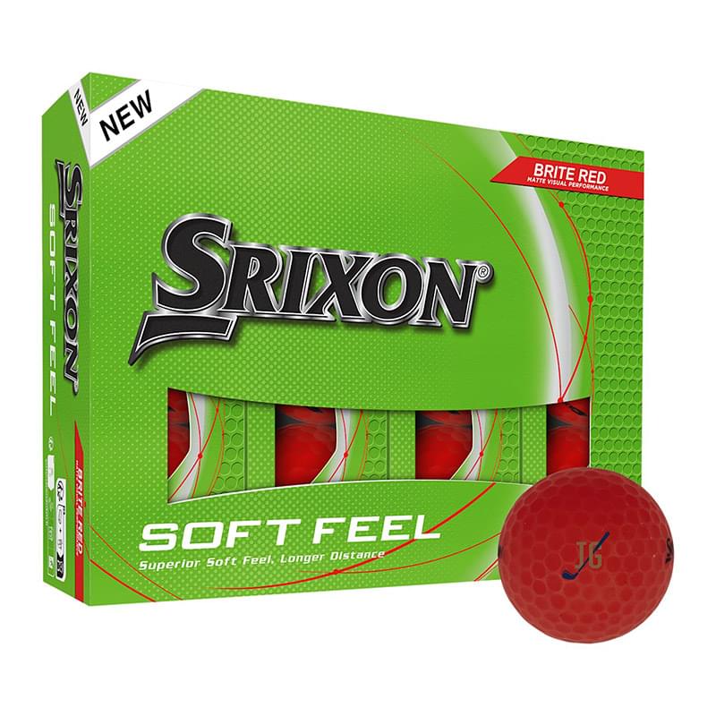 Srixon Soft Feel BRITE Golf Balls - 12 Pack
