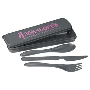 Bamboo Fiber Cutlery Set